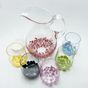 Nápojová souprava - Limitovaná série s barevnými skvrnami