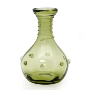 Dekantér - karafa s nálepy 0,75l – Bambus – lesní zelená