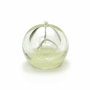 Olejová lampa s modrým pigmentem