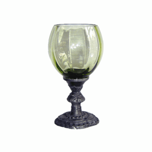 Sklenice 0,1l - zdobená cínem