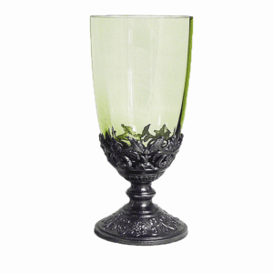 Sklenice 0,02l - zdobená cínem