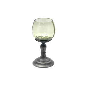 Sklenice 0,2l - zdobená cínem