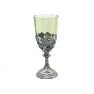 Sklenice 0,2l - zdobená cínem