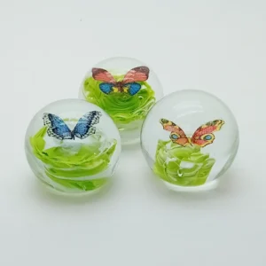 Těžítko s motýlem - paperweight