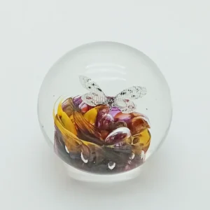 Těžítko s motýlem - paperweight