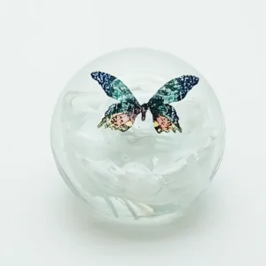 Těžítko s motýlem - paperweight