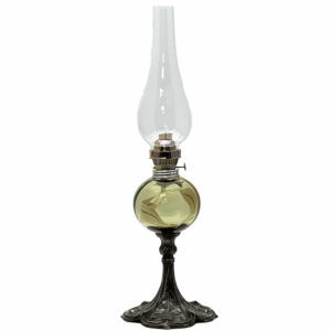 Petrolejová lampa Drahomíra - lesní zelená