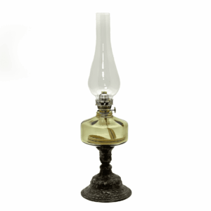 Petrolejová lampa Ludmila - lesní zelená