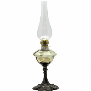 Petrolejová lampa Jasmína - lesní zelená