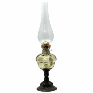 Petrolejová lampa Barbora lesní zelená