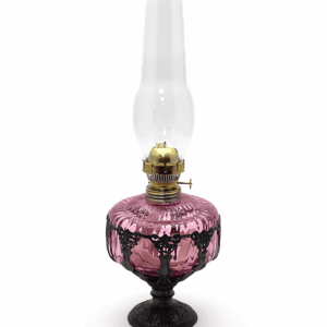 Petrolejová lampa s cínem