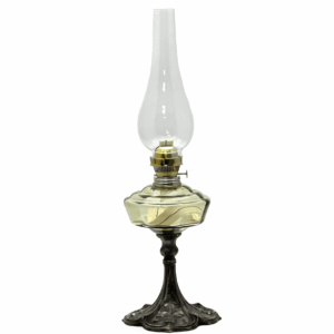 Petrolejová lampa Týna lesní zelená