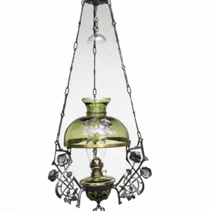 Závěsná petrolejová lampa
