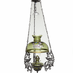 Závěsná petrolejová lampa