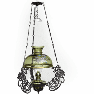 Závěsná petrolejová lampa
