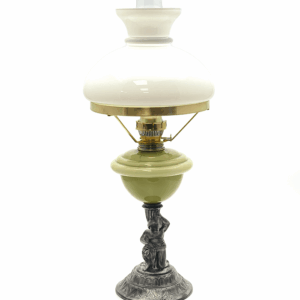 Petrolejová lmpa s cínovou nohou