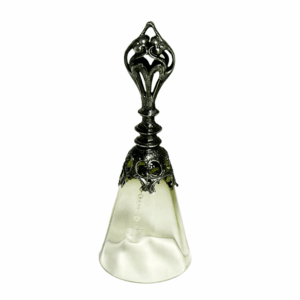 Zvonek s cínovým zdobením