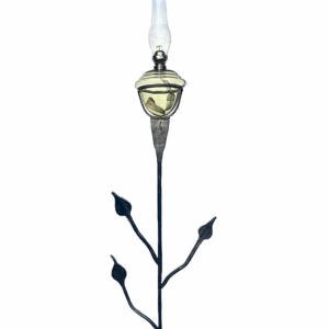 Zahradní lampa kovářská květina