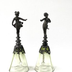 Zvonky s panáčkem a panenkou - 2ks