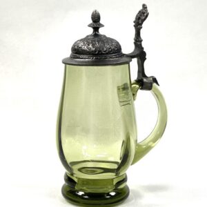 Půllitr s cínovým víkem 0,5L