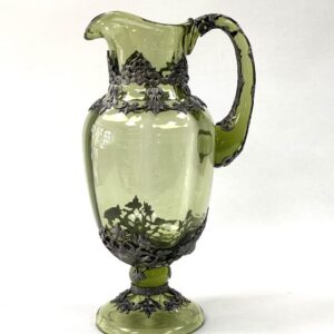 Džbán - s cínovým zdobením