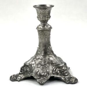 Cínová noha k petrolejové lampě