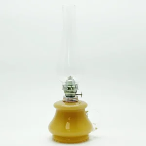 Petrolejová lampa Tereza - Bambus - světle hnědá