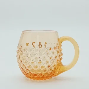 Půllitr Hobnail - Ananas - meruňka - II. jakost