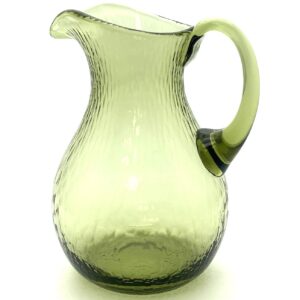 Džbán 2l - opticky zdobený - lesní zelená