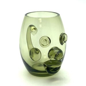 Půllitr 0,5l - s obličejem - lesní zelená