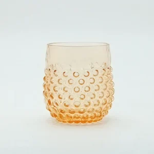 Sklenice 0,2l - Hobnail - Ananas - meruňka