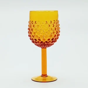 Sklenice 0,25l - Hobnail - Ananas - amber