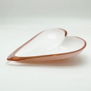 Mísa srdce opal - rosalin 30cm