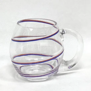 Skleněný Půllitr 0,5l - Česká trikolora