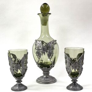 Dárková souprava - zdobená cínem