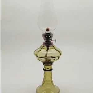 Petrolejová lampa Olívie č.2 - lesní zelená