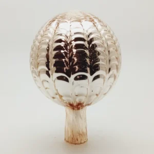 Koule na plot - stříbřená